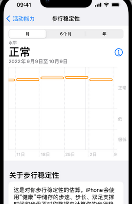 宁都iPhone手机维修如何在iPhone开启'步行稳定性通知'