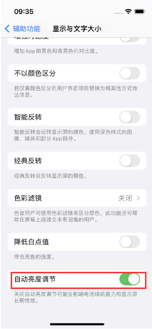 宁都苹果15维修店分享iPhone 15 Pro系列屏幕亮度 