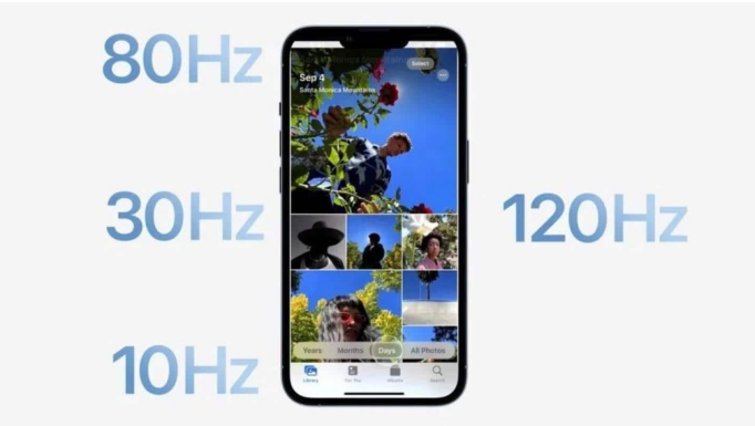 宁都苹果14维修分享iPhone 14有高刷吗 