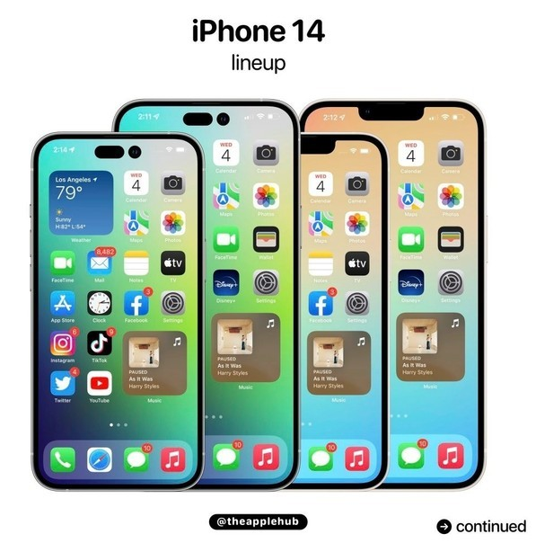 宁都苹果14维修分享iPhone 14全家福 