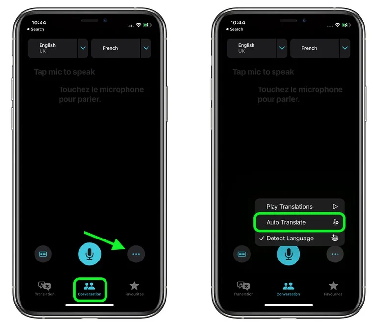 宁都苹果手机维修分享iOS 15 “翻译” App 新改进 