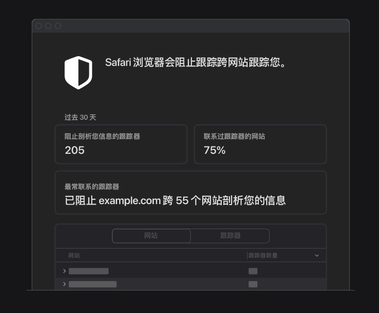 宁都苹果手机维修分享如何在 Safari 浏览器中查看和打开隐私报告 