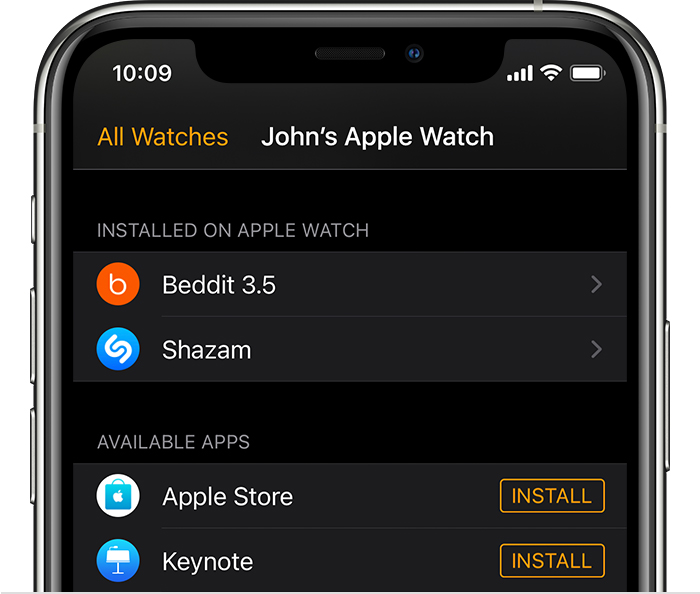 宁都苹果手机维修分享如何在 Apple Watch 上下载应用 
