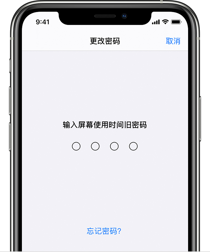 宁都苹果手机维修分享iOS 14 忘记屏幕使用时间密码怎么办 